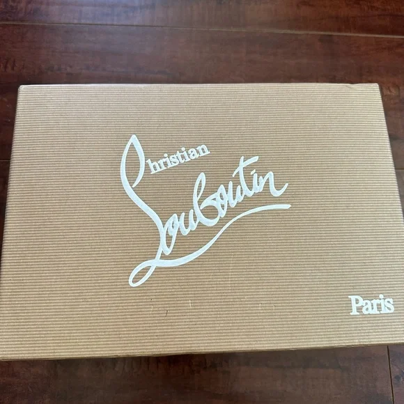 Christian Louboutin Black Peep Toe Heels - Picture 7 of 7